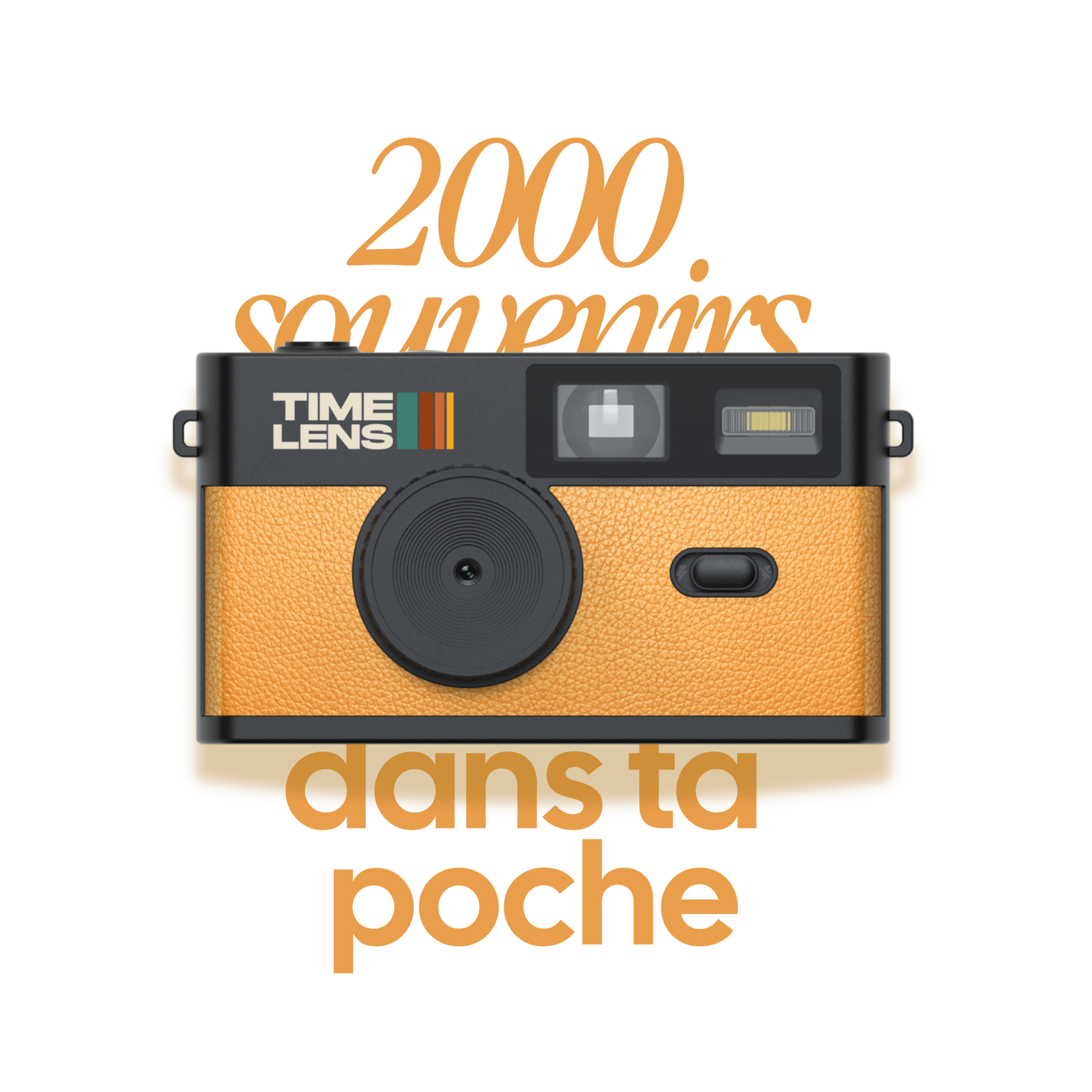 Appareil photo TimeLens® Jaune - TIME LENS - TL0105 - 