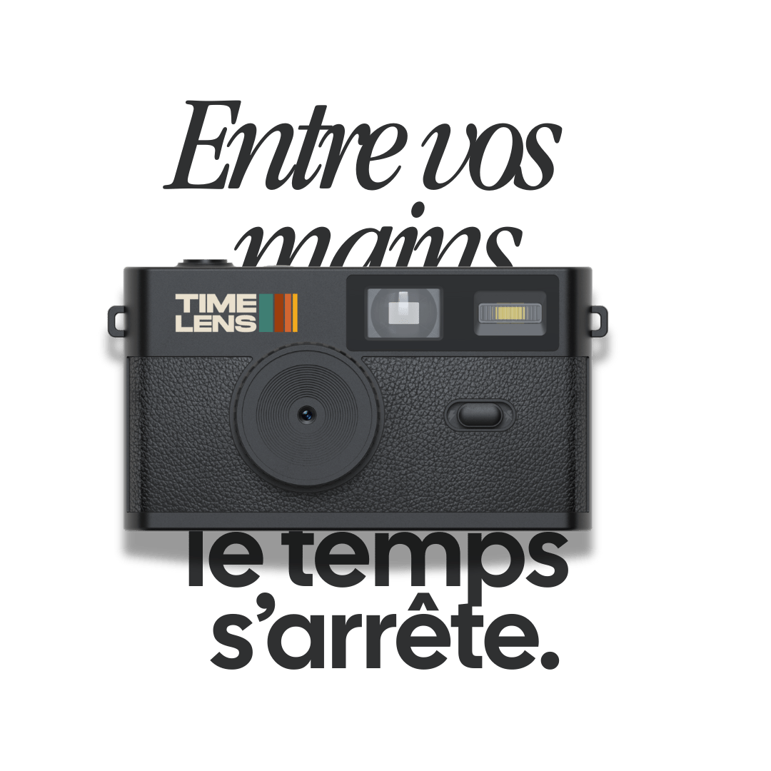 Appareil photo TimeLens® Noir - TIME LENS - TL0106 -