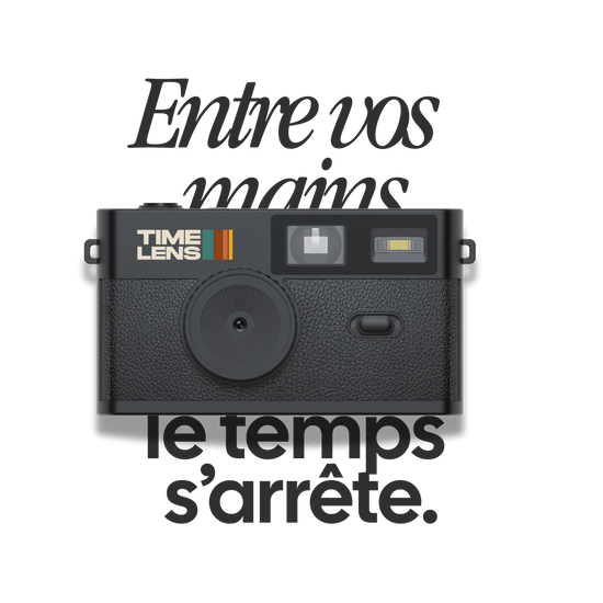 Appareil photo TimeLens® Noir - TIME LENS - TL0106 - 