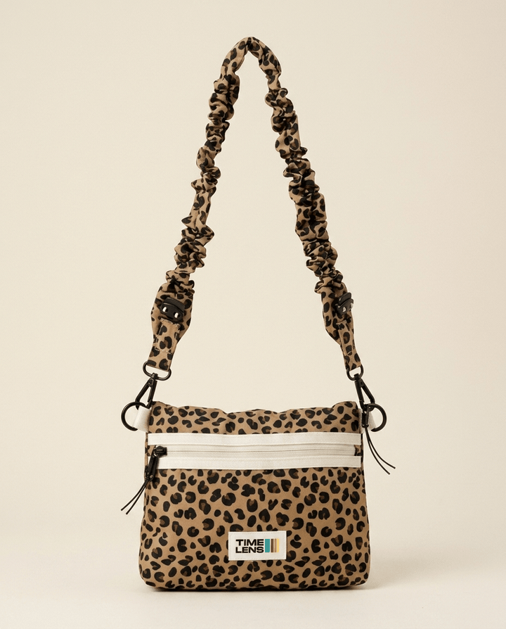 Sacoche Cream Leopard - TIME LENS - TL-SACO-CRLEO -