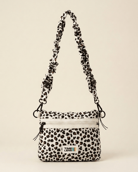 Sacoche Cream Leopard - TIME LENS - TL-SACO-CRLEO -
