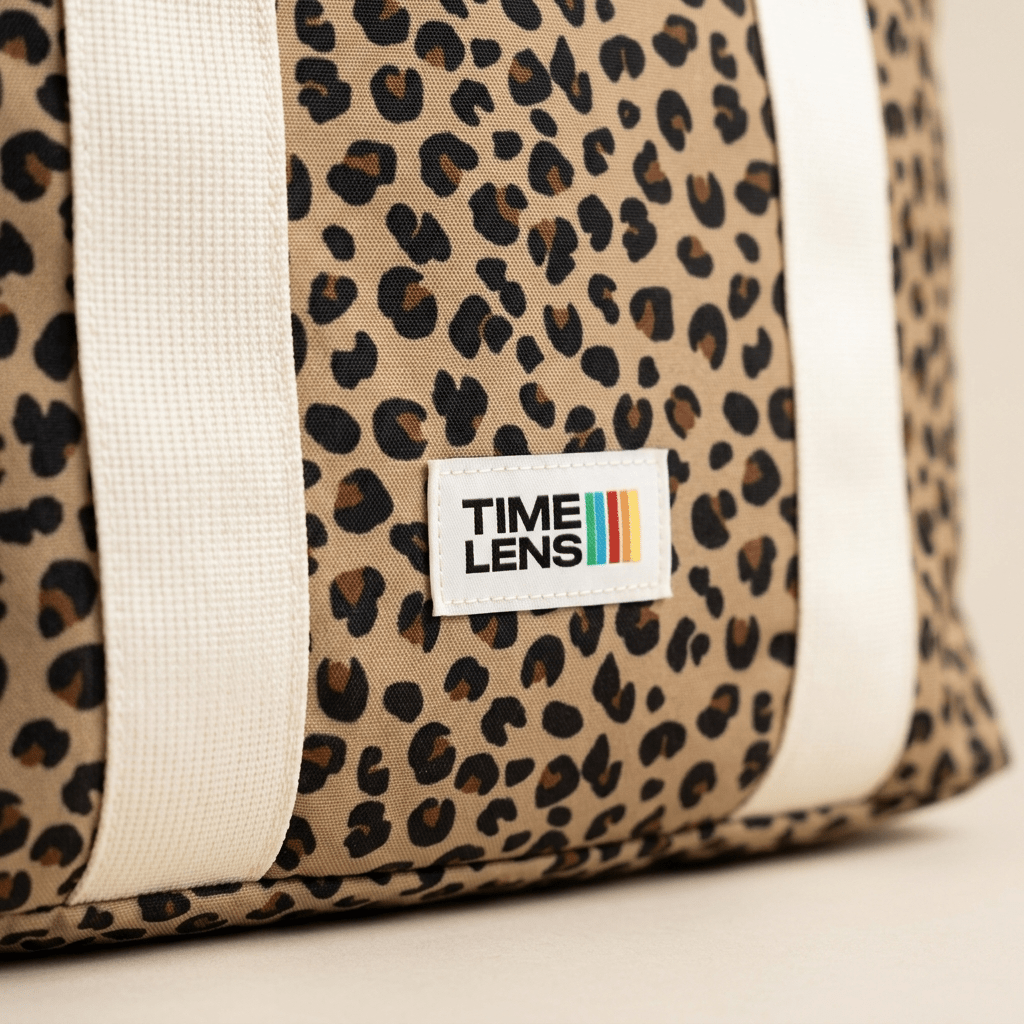 Tote Bag Leopard - TIME LENS - TL-TOTE-LEOP -